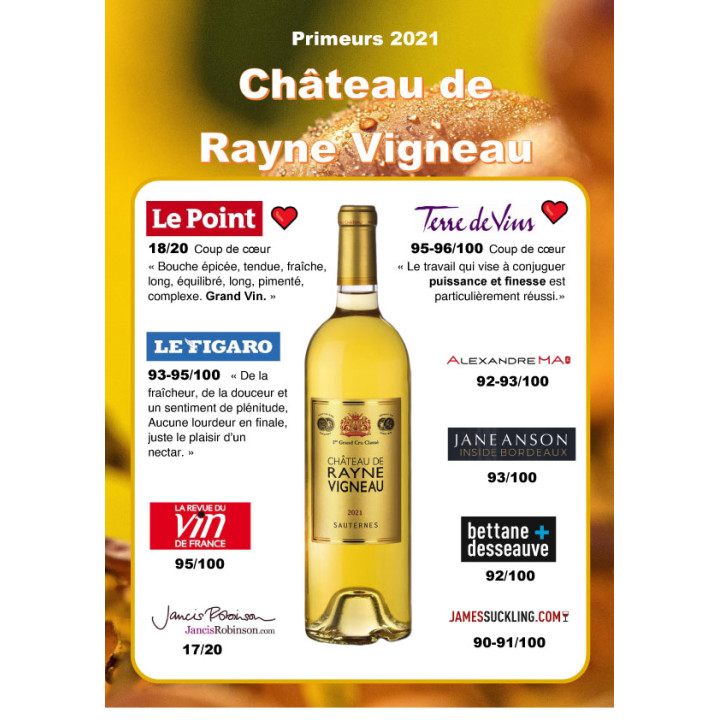 Château de Rayne Vigneau 2021