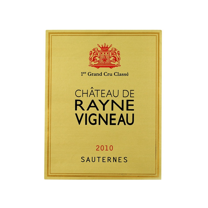 Château de Rayne Vigneau 2010, magnum