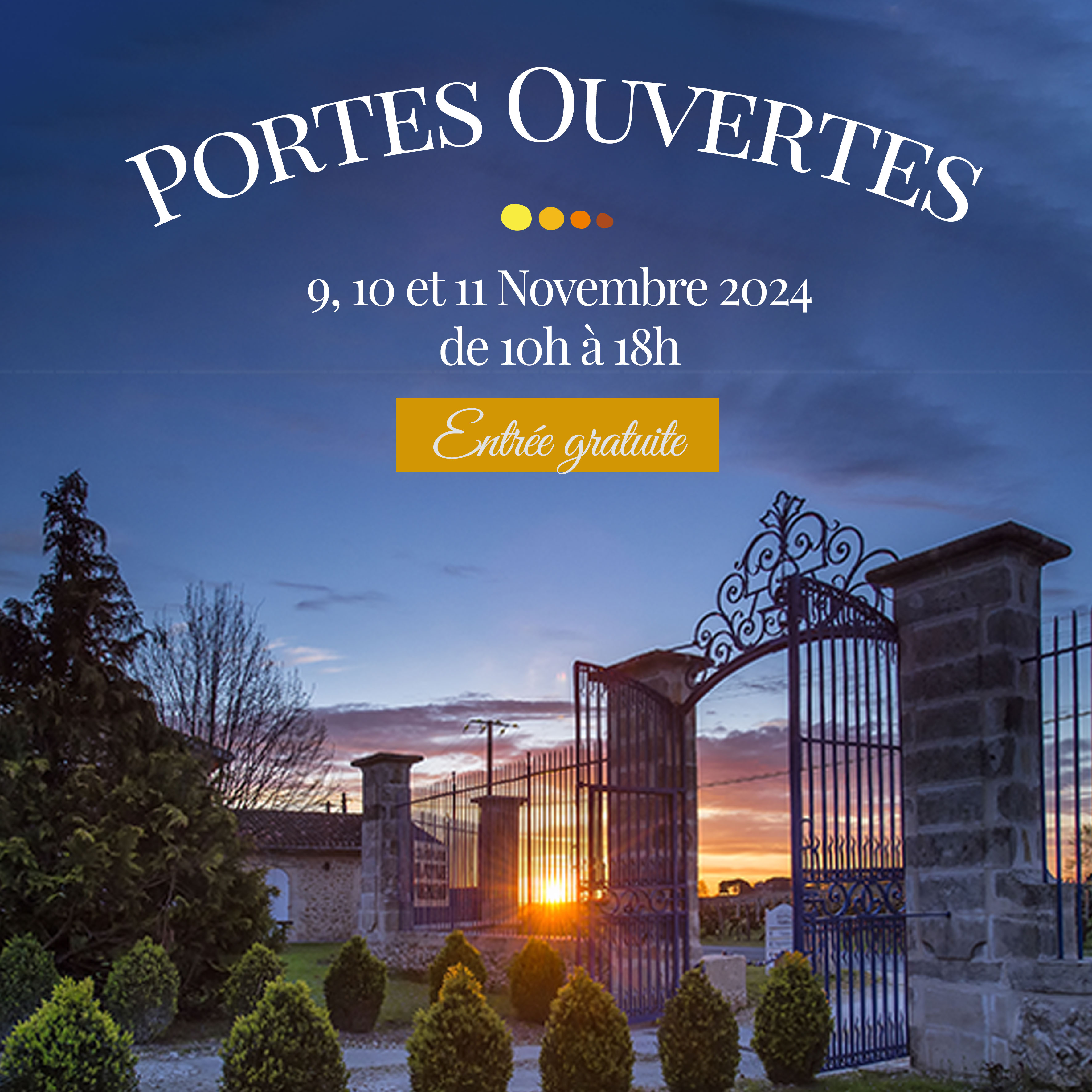 Week-end Portes Ouvertes