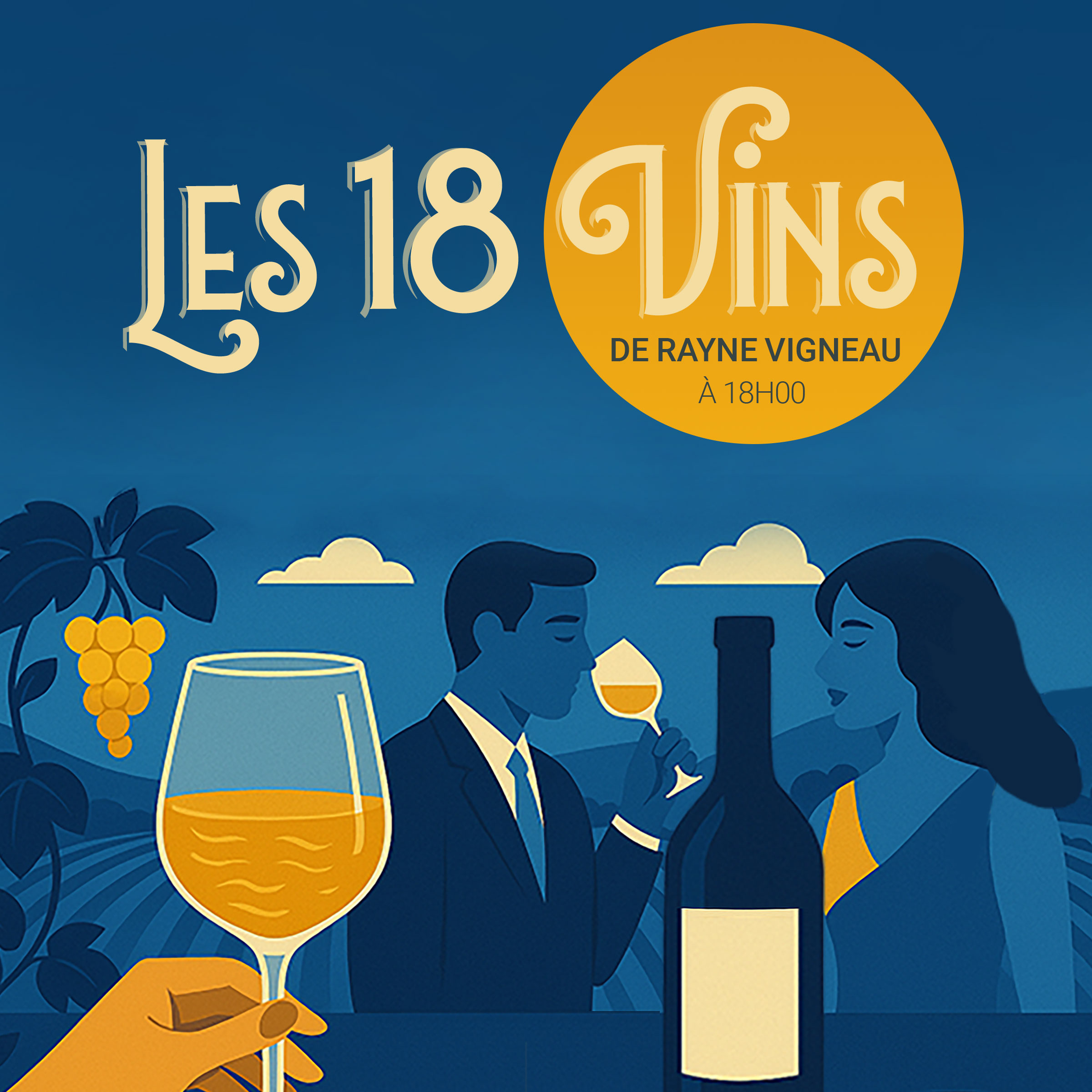Les 18 vins – L’alliance parfaite ! 